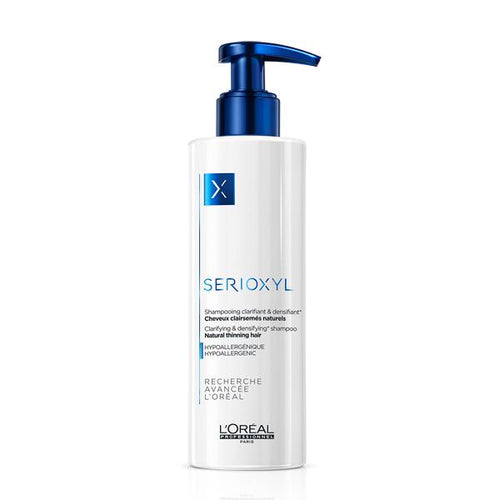 SERIOXYL CLARIFYING AND DENSIFIYING SHAMPOO NATURAL HAIR 250ML