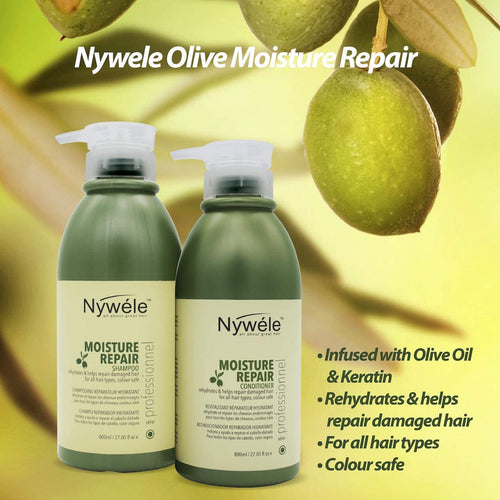 Nywele Moisture Repair Shampoo and Conditioner SET - 27 oz (800ml)