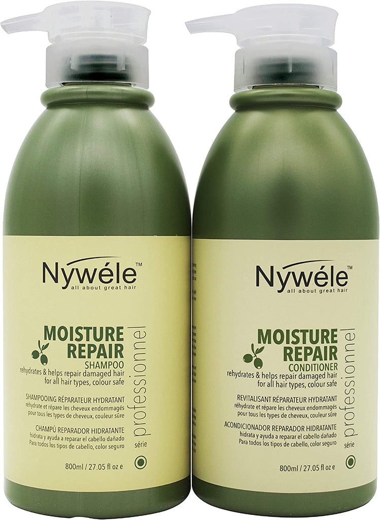 Nywele Moisture Repair Shampoo and Conditioner SET - 27 oz (800ml)
